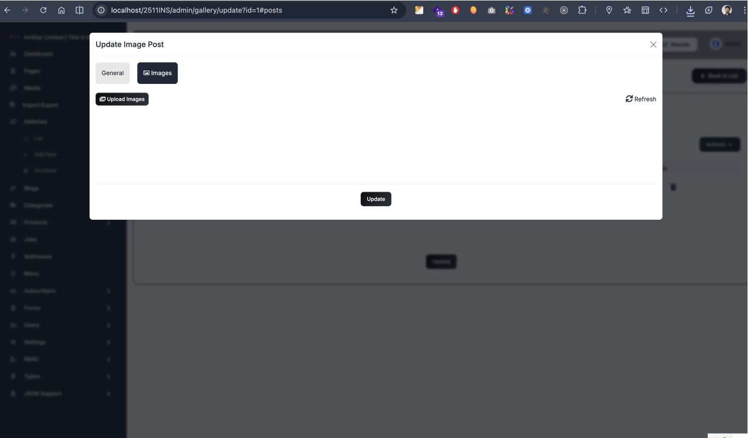Add Gallery Item Step 2