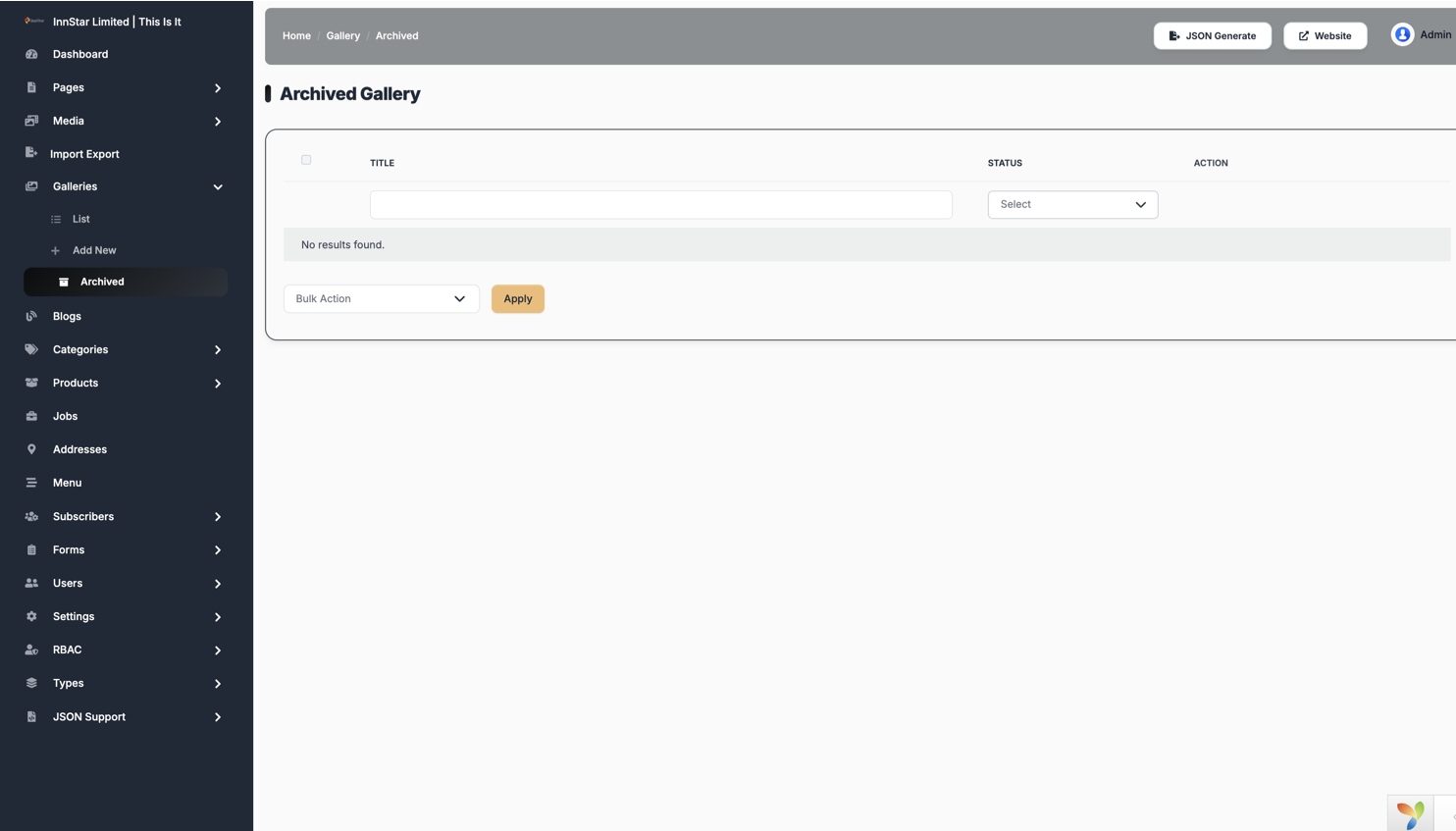 Archive Gallery