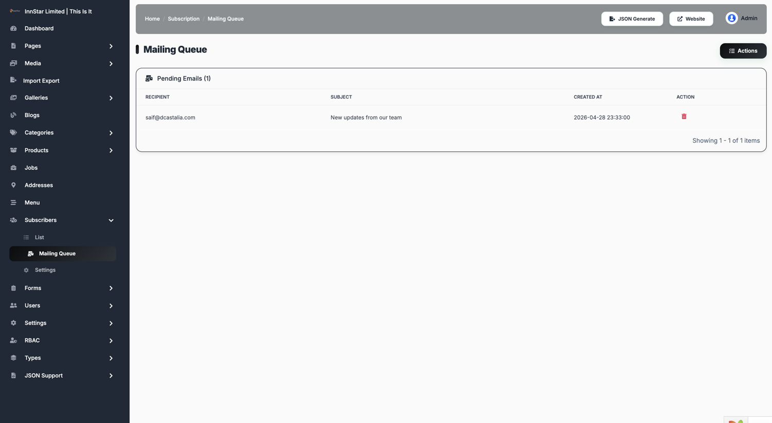 Email Content Preview